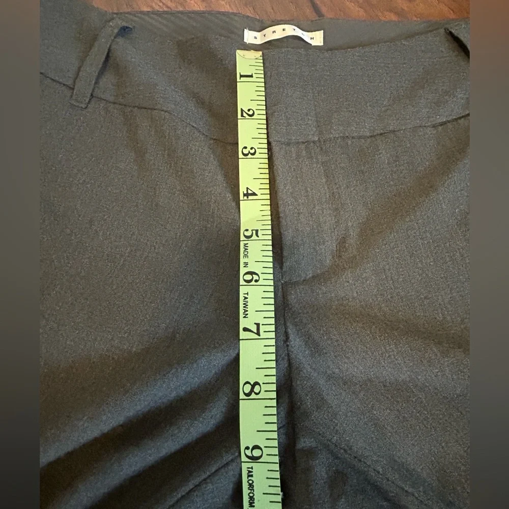Old Navy Stretch Wide Leg Business Casual Career Dress Pant Trouser Gray Size 4